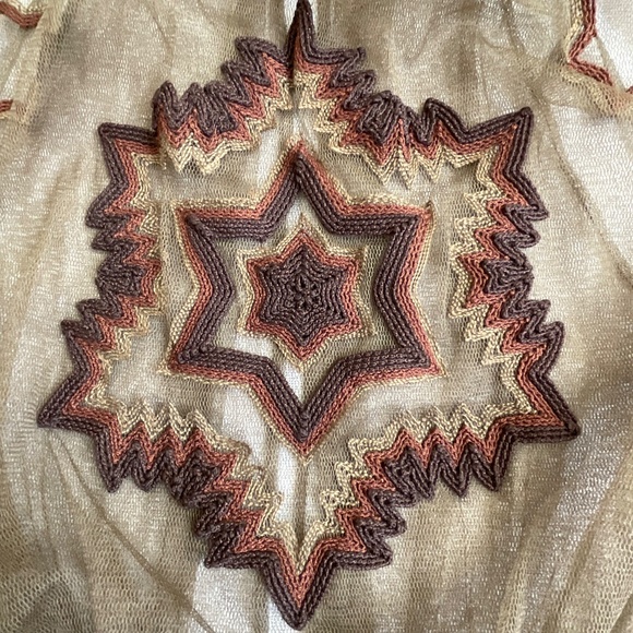 Jean Paul Gaultier Mesh Embroidered Top Made in Italy - Picture 11 of 14